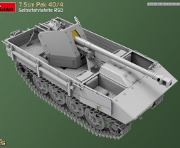 1:35 7.5cm Pak 40/4 auf gep. Selbstfahrlafette RSO