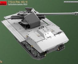 1:35 7.5cm Pak 40/4 auf gep. Selbstfahrlafette RSO