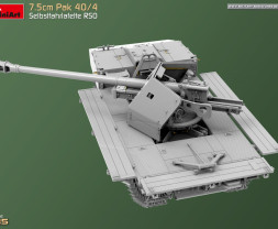 1:35 7.5cm Pak 40/4 auf gep. Selbstfahrlafette RSO