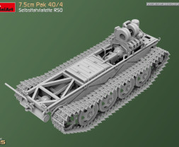 1:35 7.5cm Pak 40/4 auf gep. Selbstfahrlafette RSO