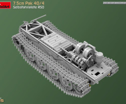 1:35 7.5cm Pak 40/4 auf gep. Selbstfahrlafette RSO