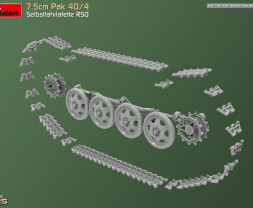 1:35 7.5cm Pak 40/4 auf gep. Selbstfahrlafette RSO
