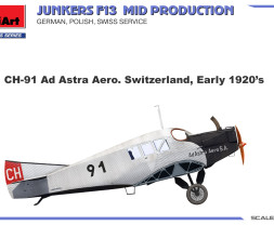 1:48 Junkers F.13 Mid Production (German, Polish, Swiss Service)