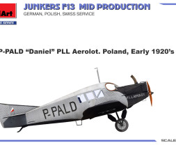 1:48 Junkers F.13 Mid Production (German, Polish, Swiss Service)