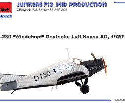 1:48 Junkers F.13 Mid Production (German, Polish, Swiss Service)