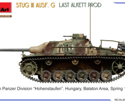 1:72 Sturmgeschütz III Ausf.G, Last Alkett Production