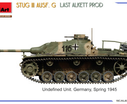 1:72 Sturmgeschütz III Ausf.G, Last Alkett Production