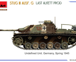 1:72 Sturmgeschütz III Ausf.G, Last Alkett Production
