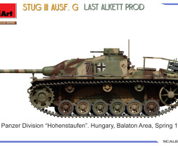 1:72 Sturmgeschütz III Ausf.G, Last Alkett Production