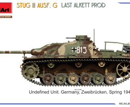 1:72 Sturmgeschütz III Ausf.G, Last Alkett Production