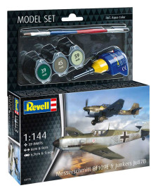 1:144 Messerschmitt Bf 109 E & Junkers Ju 87 B Stuka (Model Set)