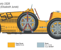 1:12 Bugatti Type 35B, Targa Florio 1928 / GP Monaco 1930