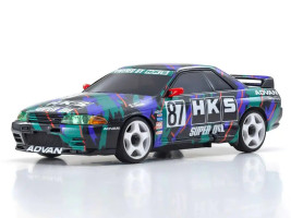 Kyosho Mini-Z AWD: Karoserie Nissan Skyline GT-R R32 1993 HKS No.87