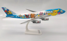 1:250 Boeing B747-481(D) ANA All Nippon Airways ″Pocket Monsters″ Colors (Snap-Fit)
