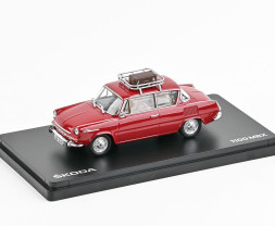 1:43 Škoda 1100MBX (1969) - Červená Rubínová