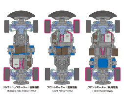 1:10 Peugeot 306 Maxi BT-01 Chassis (stavebnice)
