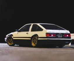 1:10 Toyota Sprinter Trueno AE86 Fazer D2 RWD White (Ready Set)