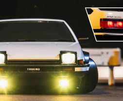 1:10 Toyota Sprinter Trueno AE86 Fazer D2 RWD White (Ready Set)