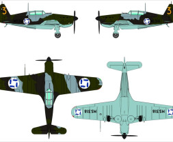 1:48 Morane-Saulnier MS.406C.1 ″Finnish Aces″
