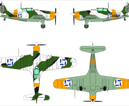 1:48 Morane-Saulnier MS.406C.1 ″Finnish Aces″