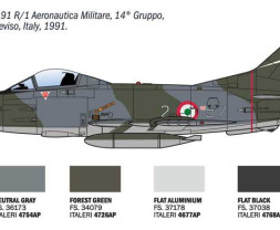 1:48 Fiat G.91R1/R3 ″Gina″