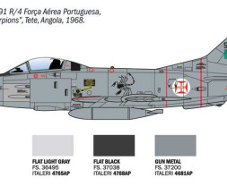 1:48 Fiat G.91R1/R3 ″Gina″