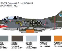 1:48 Fiat G.91R1/R3 ″Gina″