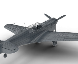 1:48 Curtiss P-40N Warhawk (Royal Class, Dual Combo)