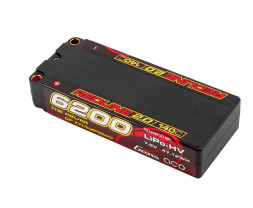 GENS ACE LiPo Redline Series 2.0 - 2S 6200mAh 7.6V High Voltage 2S1P (140C)