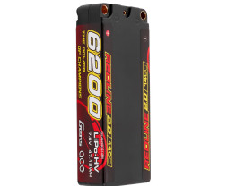 GENS ACE LiPo Redline Series 2.0 - 2S 6200mAh 7.6V High Voltage 2S1P (140C)