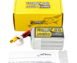 GENS ACE LIPO TATTU R-Line FPV serie - 6S 1480mAh 22.2V 6S1P (150C) Version 5.0