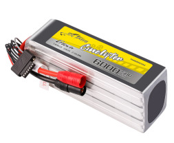 Gens ace G-Tech LiPo - 6S 6000mAh 22.2V 6S1P (150C) AS150 Plug