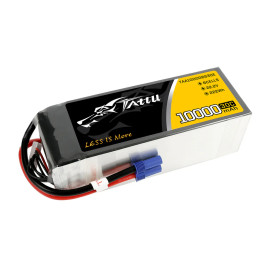 Gens Ace LiPo Tattu Serie - 6S 10000mAh 22.2V 6S1P (30C) EC5 Plug