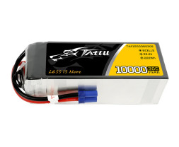 Gens Ace LiPo Tattu Serie - 6S 10000mAh 22.2V 6S1P (30C) EC5 Plug
