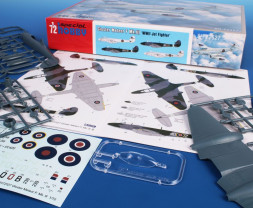 1:72 Gloster Meteor F Mk.III ″WWII Jet Fighter″