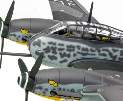 Me 410A-1/U4, Luftwaffe W. Nr 429263/3U EN, Oblt. Friedrich Fritz Stehle, 5./ZG26, Hildesheim, Germany, 6Th March 1944, Defence of The Reich Bomber Killer Operations