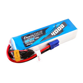 Gens ace G-Tech LiPo - 6S 4000mAh 22.2V 6S1P (45C) EC5 Plug