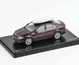 1:43 Škoda Octavia III (2012) – Rosso Brunello Metallic