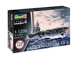 1:1200 USS Enterprise CV-6 (Starter Kit)