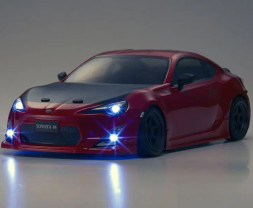 1:10 Toyota 86 GT Tuned Version Fazer D2 Red (Ready Set)