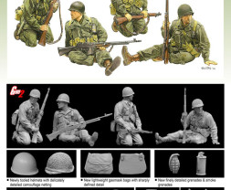 1:35 US Army Tank Riders (1944–45) 