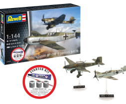 1:144 Messerschmitt Bf 109 E & Junkers Ju 87 B Stuka (Starter Kit)