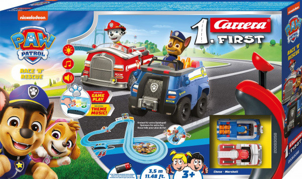 Produkt anzeigen - Autodráha Carrera 1. First – Tlapková patrola, délka 3,5 m