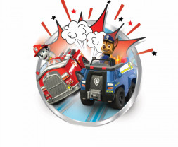 Autodráha Carrera 1. First – Tlapková patrola, délka 2,9 m