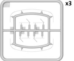 1:35 G7107 Cargo Truck w/ Ben Hur Trailer