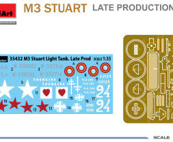1:35 M3 Stuart Light Tank Late Production