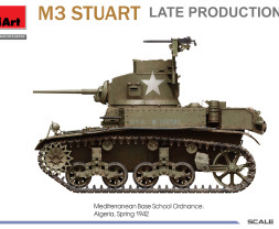 1:35 M3 Stuart Light Tank Late Production