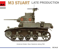 1:35 M3 Stuart Light Tank Late Production