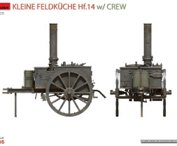 1:35 Kleine Feldküche Hf.14 w/ Crew 