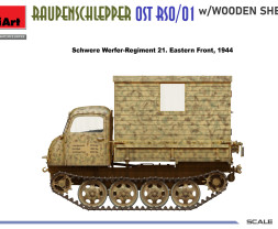 1:35 Raupenschlepper Ost RSO/01 w/ Wooden Shelter